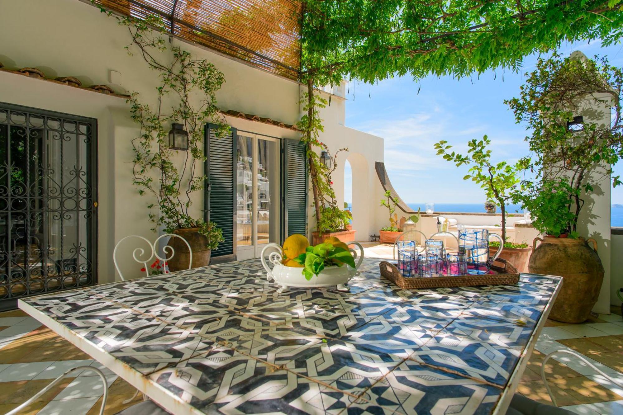 Villa Trara Positano Buitenkant foto